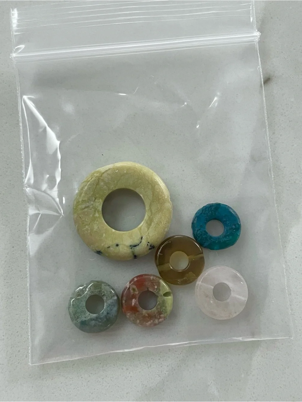 Misc. LOT of Colorful Gemstone Beads for Jewelry Making